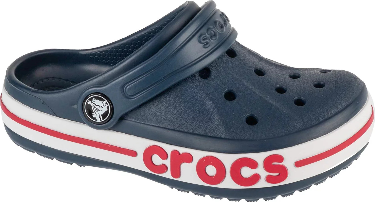 Tmavě modré dětské nazouváky Crocs Bayaband Kids Clog (Velikost 28/29)