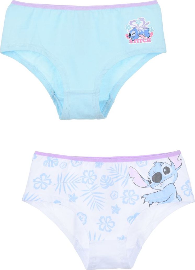Modro-bílá dívčí sada kalhotek Lilo and Stitch (Velikost 128)
