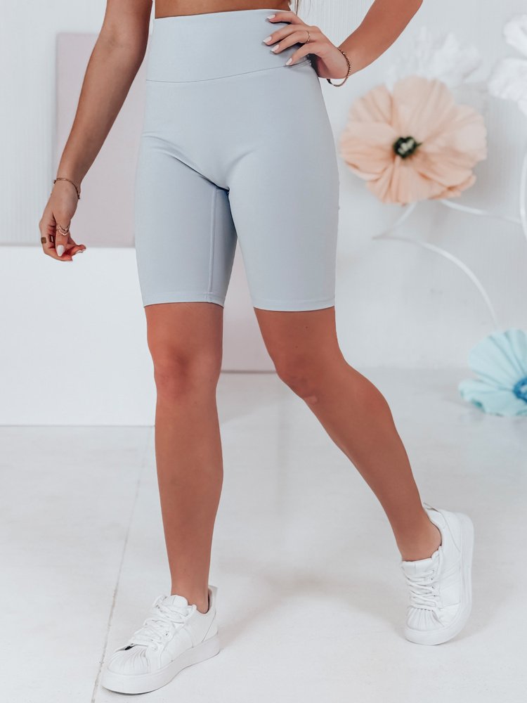 Světle modré dámské biker shorts SOFT AND FIT