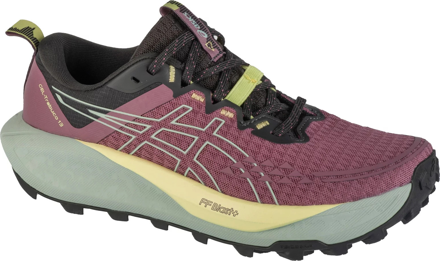 Fialové dámské trailové boty ASICS Gel-Trabuco 12 (Velikost 38)