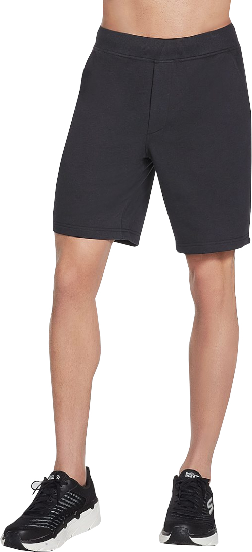 Černé pánské kraťasy Skechers Explore Short (Velikost L)
