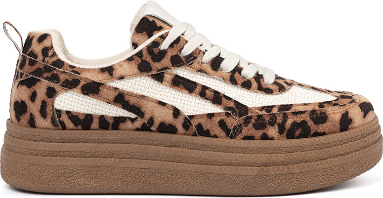 Dámské sneakersy s leopardím vzorem (Velikost 36)