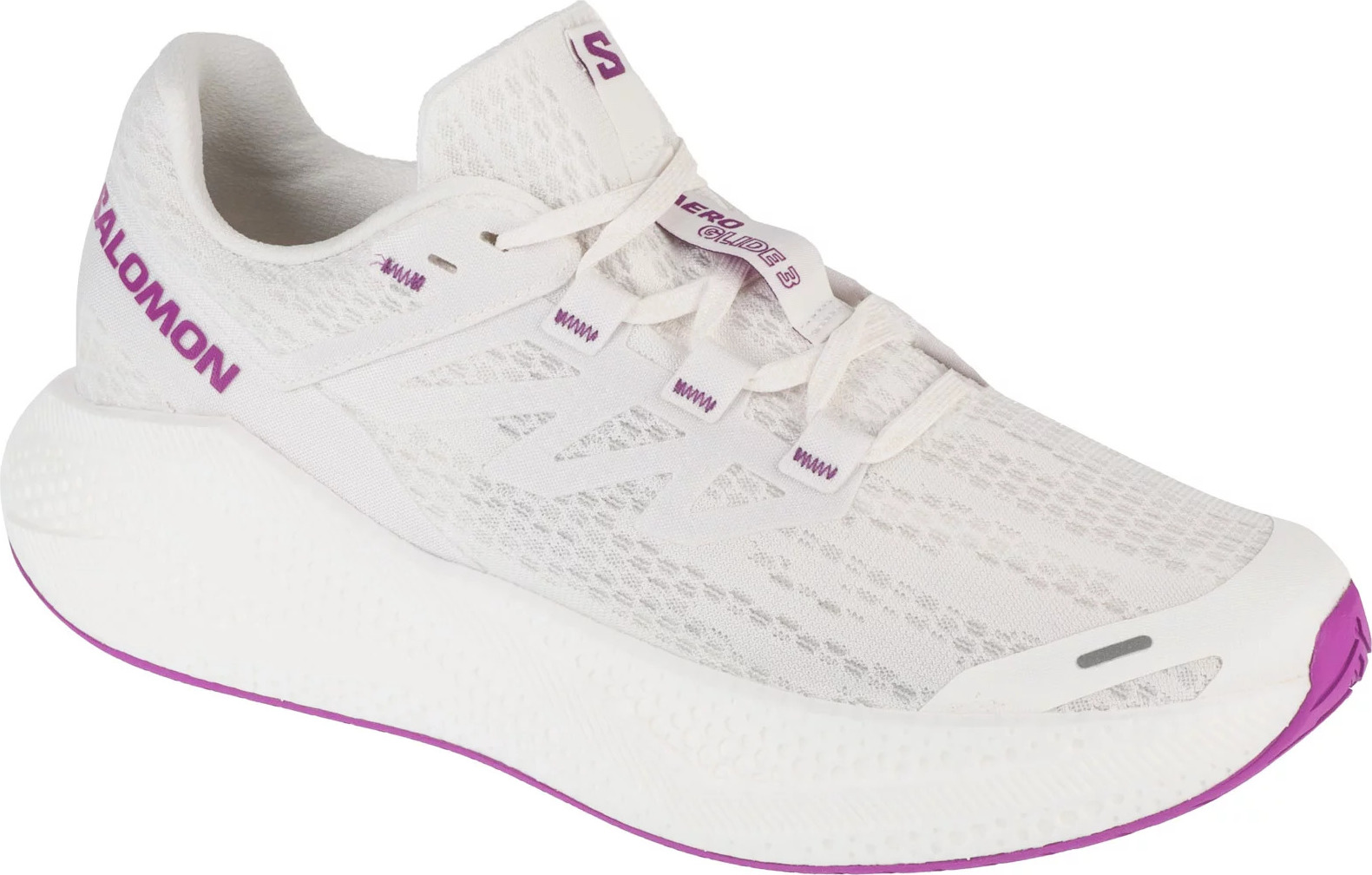 Bílé pánské běžecké tenisky Salomon Aero Glide 3