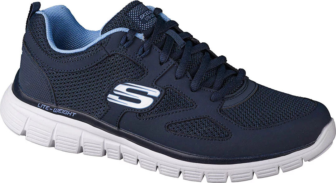Tmavě modré pánské tenisky Skechers Burns Agoura (Velikost 41)