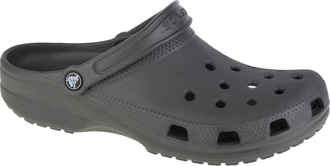 Šedé dámské pantofle Crocs Classic Clog (Velikost 39)