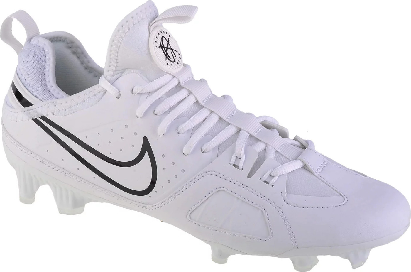 Bílé pánské kopačky Nike Huarache 9 Varsity Lax FG (Velikost 40)