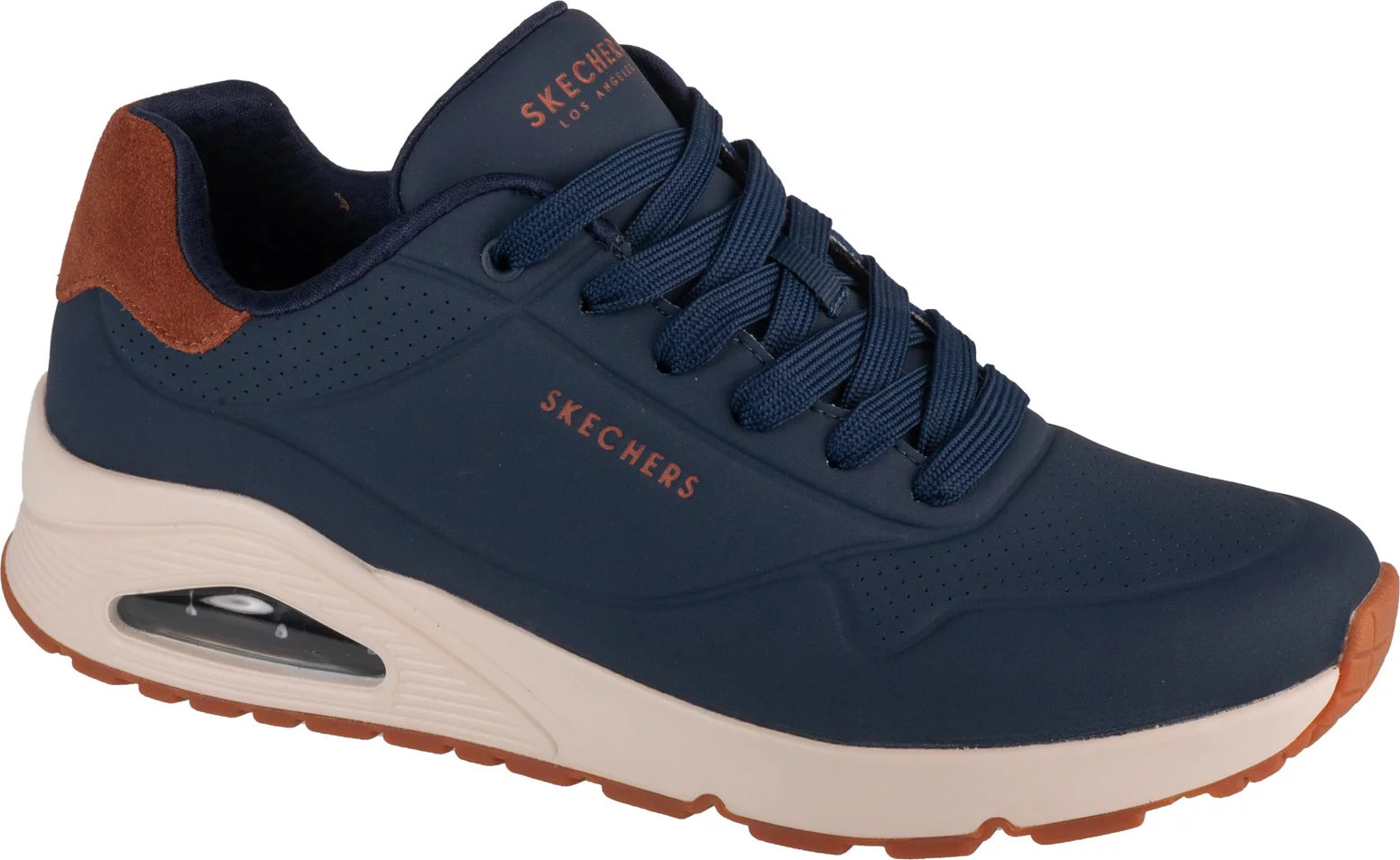 Tmavě modré pánské tenisky Skechers Uno - Suited On Air