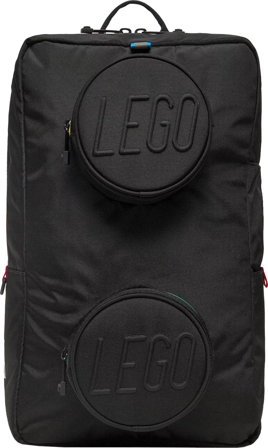 Černý batoh LEGO Brick 1x2 Backpack 20204-0354