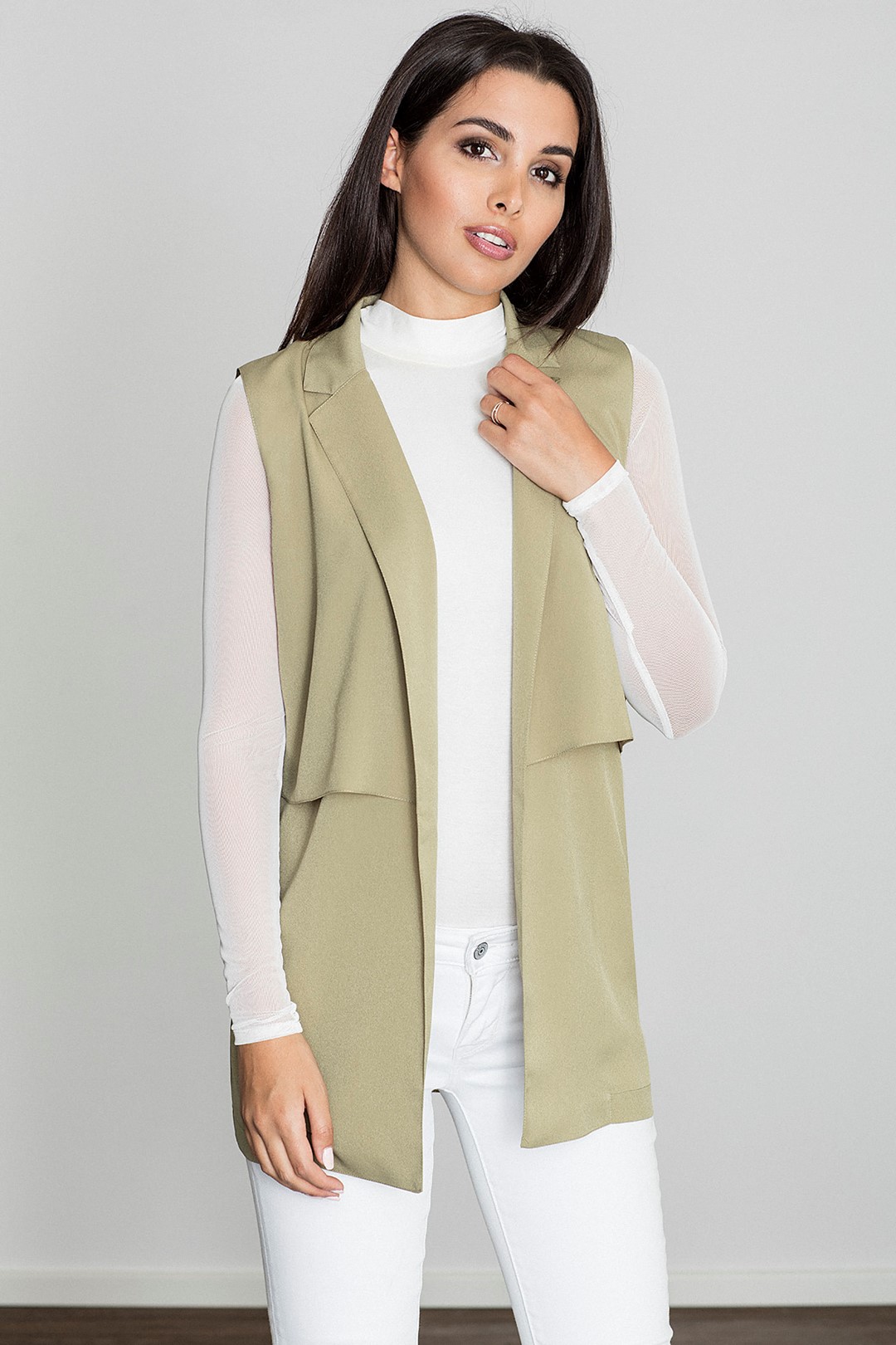 DÁMSKÁ ZELENÁ VESTA M560 OLIVE GREEN Velikost: XL