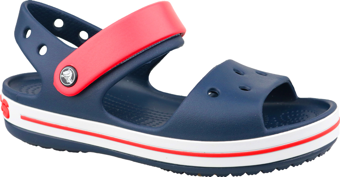 Modré dívčí sandály Crocs Crocband Sandal Kids