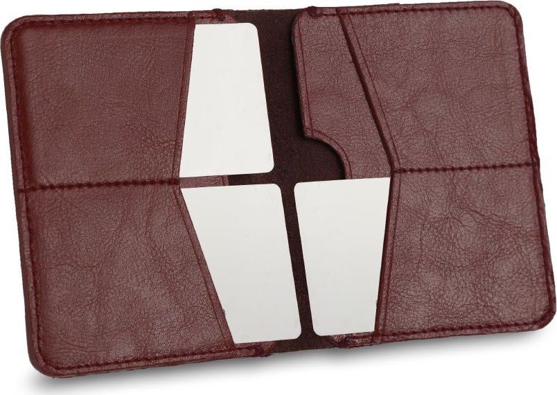 ELEGANTNÍ KAŠTANOVÉ PÁNSKÉ POUZDRO NA DOKLADY SOLIER SW10 BROWN MAROON Velikost: ONE SIZE