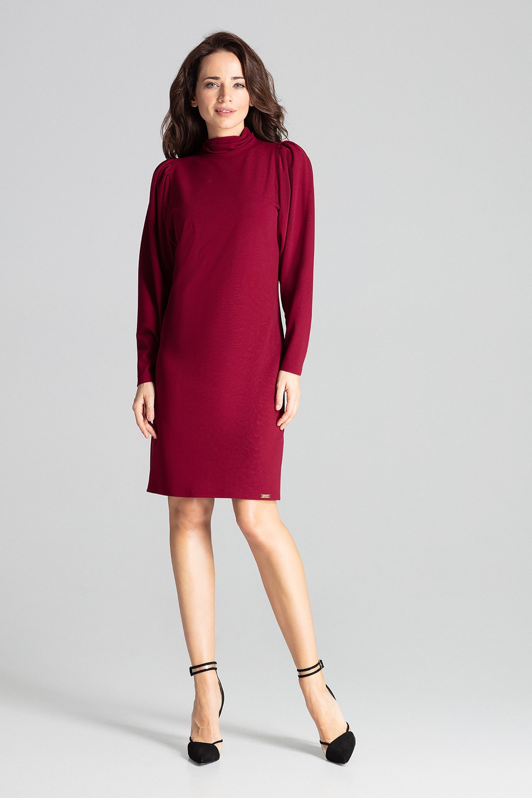 Dámské šaty L064 Deep Red