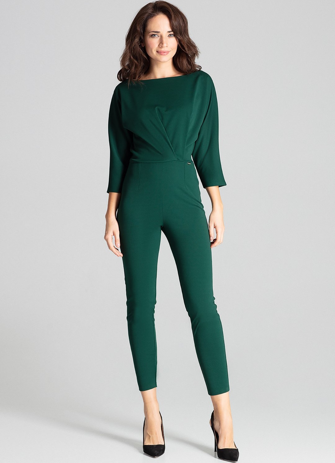 ELEGANTNÍ OVERAL L066 GREEN Velikost: XL