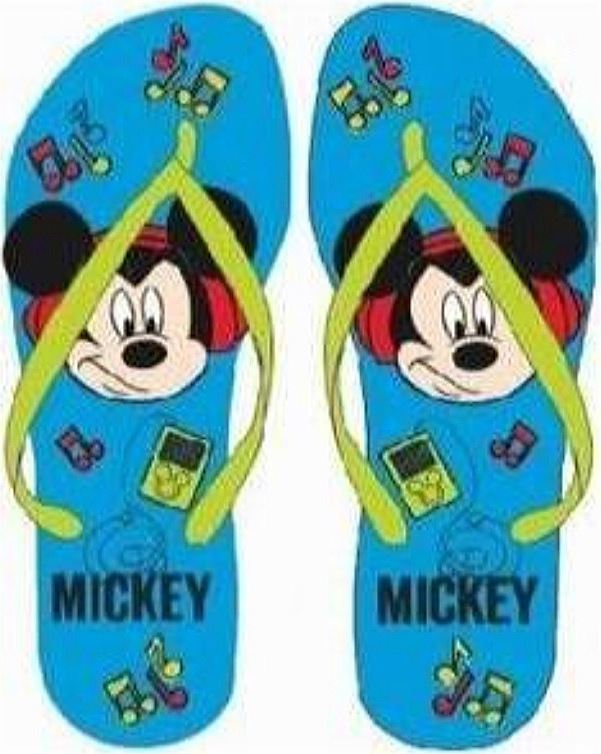 Mickey Mouse Modré žabky (Velikost 26/27)