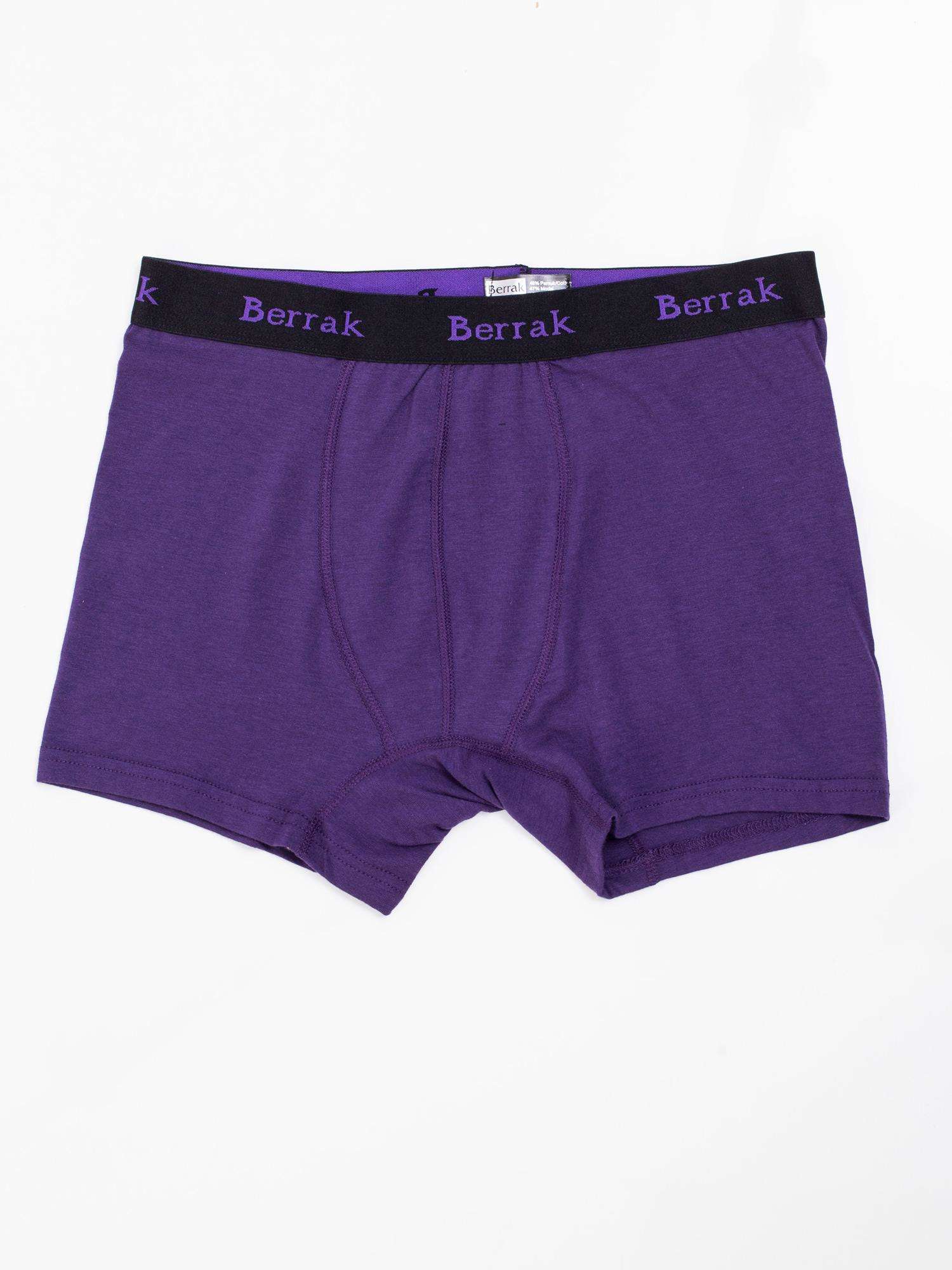 PÁNSKÉ FIALOVÉ BOXERKY BR-BK-4476.28P-PURPLE Velikost: S