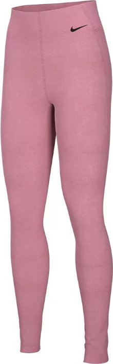 RŮŽOVÉ DÁMSKÉ LEGÍNY NIKE W NK SCULPT VICTORY TIGHTS AQ0284-614 Velikost: S