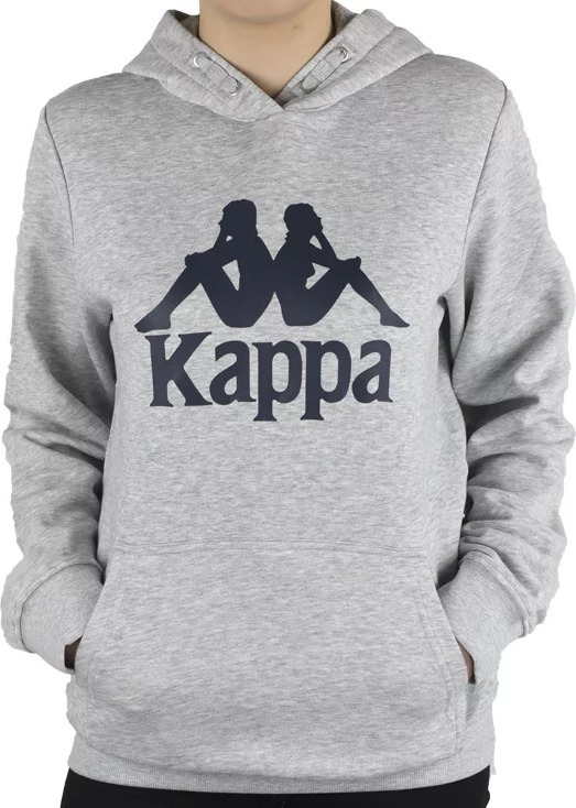 Šedá mikina Kappa Taino Kids Hoodie (Velikost 140)