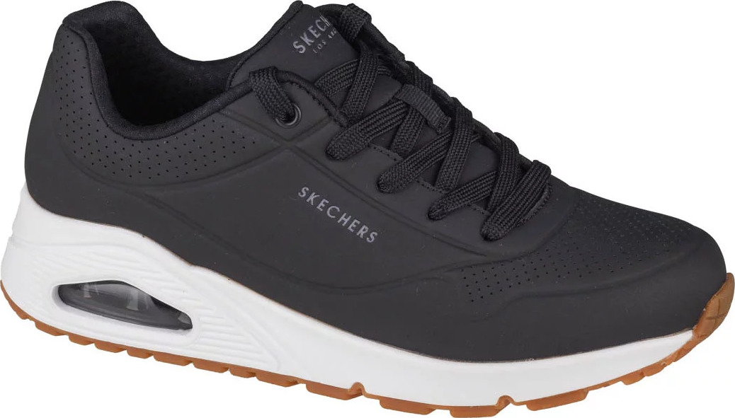 ČERNÉ DÁMSKÉ TENISKY SKECHERS UNO-STAND ON AIR 73690-BLK Velikost: 38