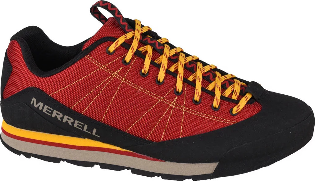 ČERVENÉ PÁNSKÉ BOTY MERRELL CATALYST STORM J2002783 Velikost: 37