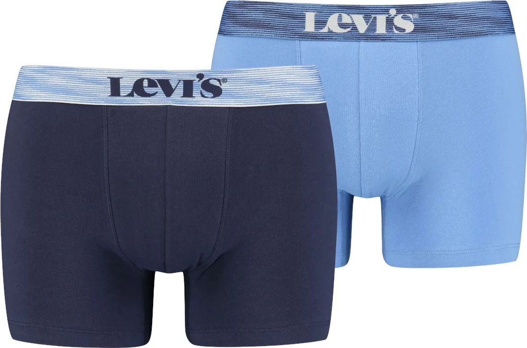 MODRÁ SADA BOXEREK LEVI\'S BOXER 2 PAIRS BRIEFS 37149-0594 Velikost: M