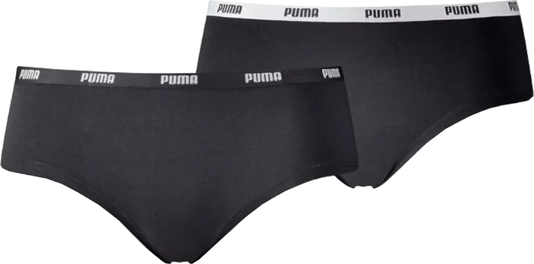 ČERNÝ SET KALHOTEK PUMA HIPSTERS 2 PACK 603022001-200 Velikost: XS