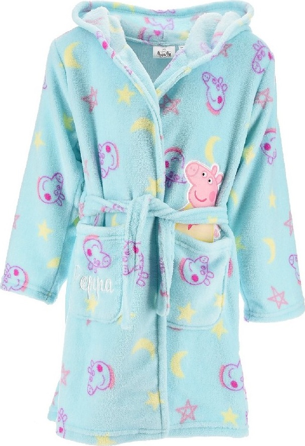 Modrý župan Peppa Pig (Velikost 98)