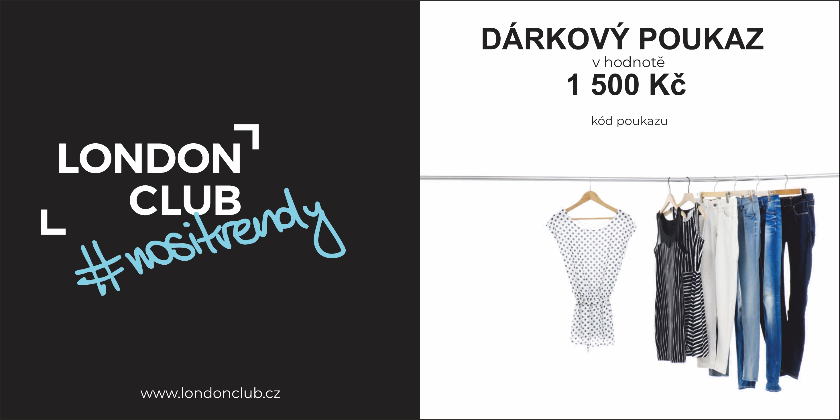 DÁRKOVÝ POUKAZ V HODNOTĚ 1500 Kč Hodnota: 1500 Kč