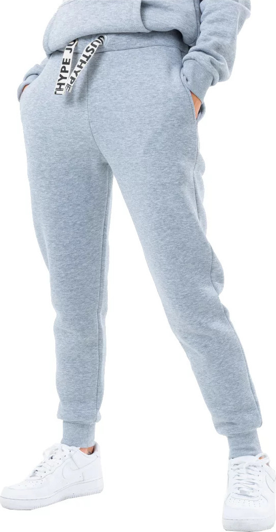 ŠEDÉ DÁMSKÉ TEPLÁKY JUSTHYPE DRAWSTRING JOGGERS TWLR-162 Velikost: 36