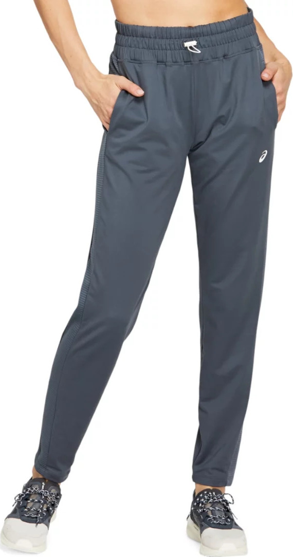 SIVÉ DÁMSKE TEPLÁKY ASICS THERMOPOLIS FLEECE TAPER PANT 2032B513-083 Veľkosť: S