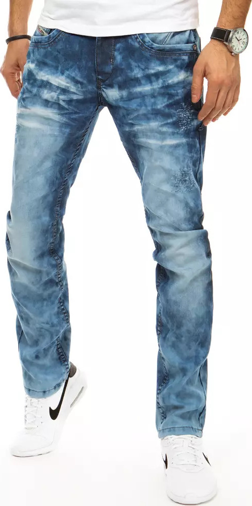 Modré džíny s výrazným stínováním UX2938 Velikost: 30