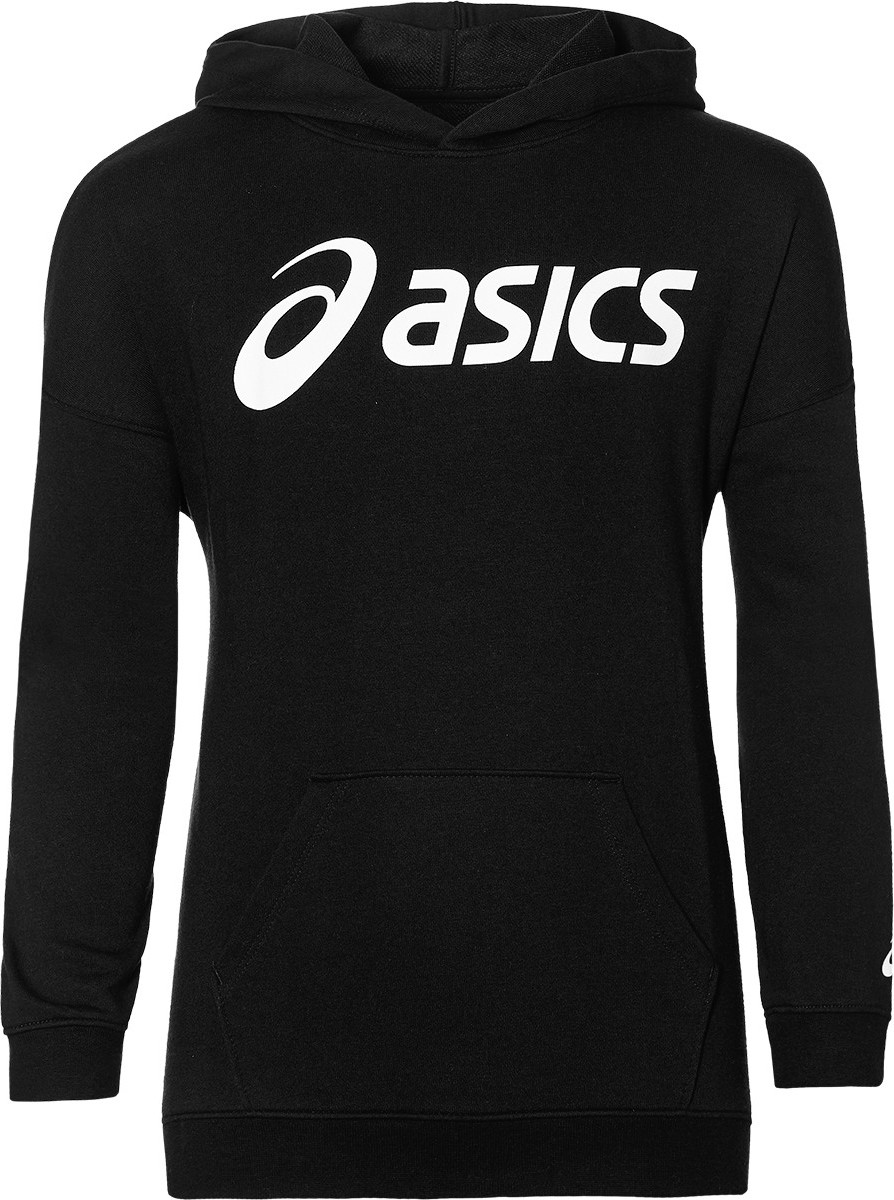 ČERNÁ MIKINA ASICS GRAPHIC HOODIE JR 2034A207-001 Velikost: L