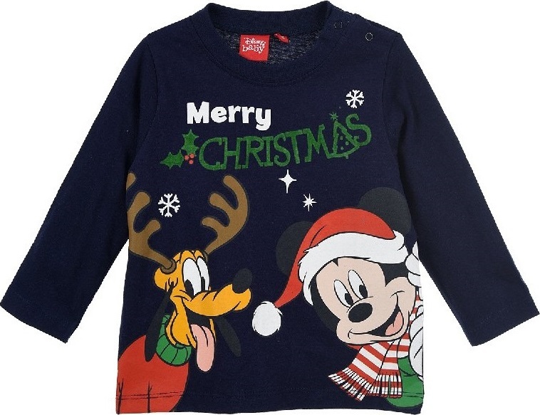 MODRÉ TRIČKO MICKEY MOUSE Velikost: 74