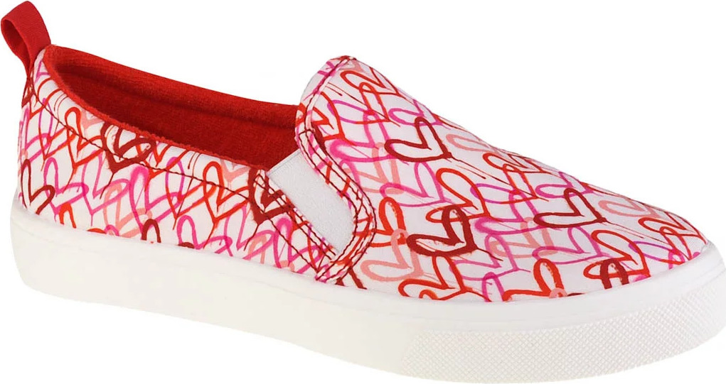 VZOROVANÉ DÁMSKÉ TENISKY SKECHERS POPPY DRIPPIN LOVE 155503-WRPK Velikost: 35.5