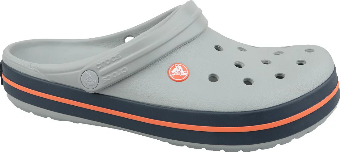 Šedé nazouváky Crocs Crocband (Velikost 39/40)