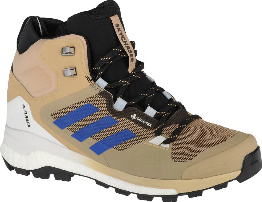 Béžové pánské boty adidas Terrex Skychaser 2 Mid GTX (Velikost 40)