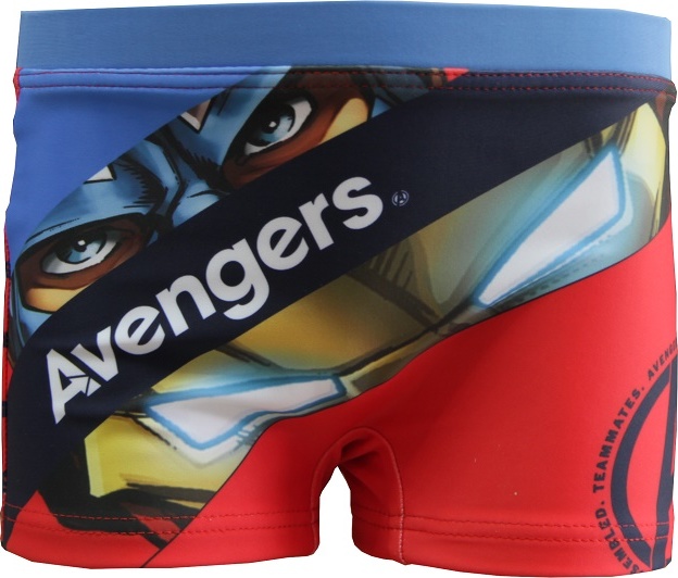 Barevné chalepecké plavky Marvel Avengers (Velikost 104)