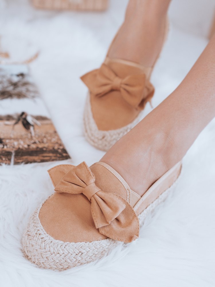 MERUŇKOVÉ ESPADRILKY S MAŠLÍ ZY0044 Velikost: 38