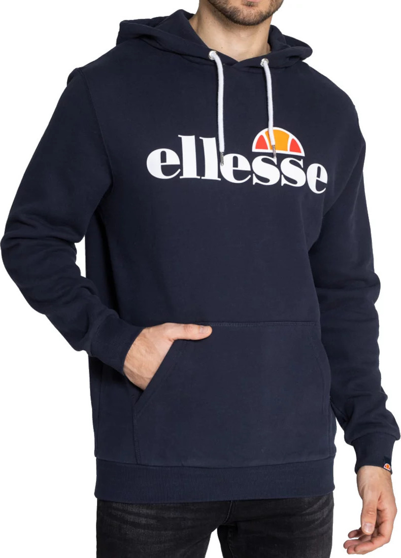 TMAVĚ MODRÁ MIKINA ELLESSE SL GOTTERO OH HOODY SHC07407-429 Velikost: S