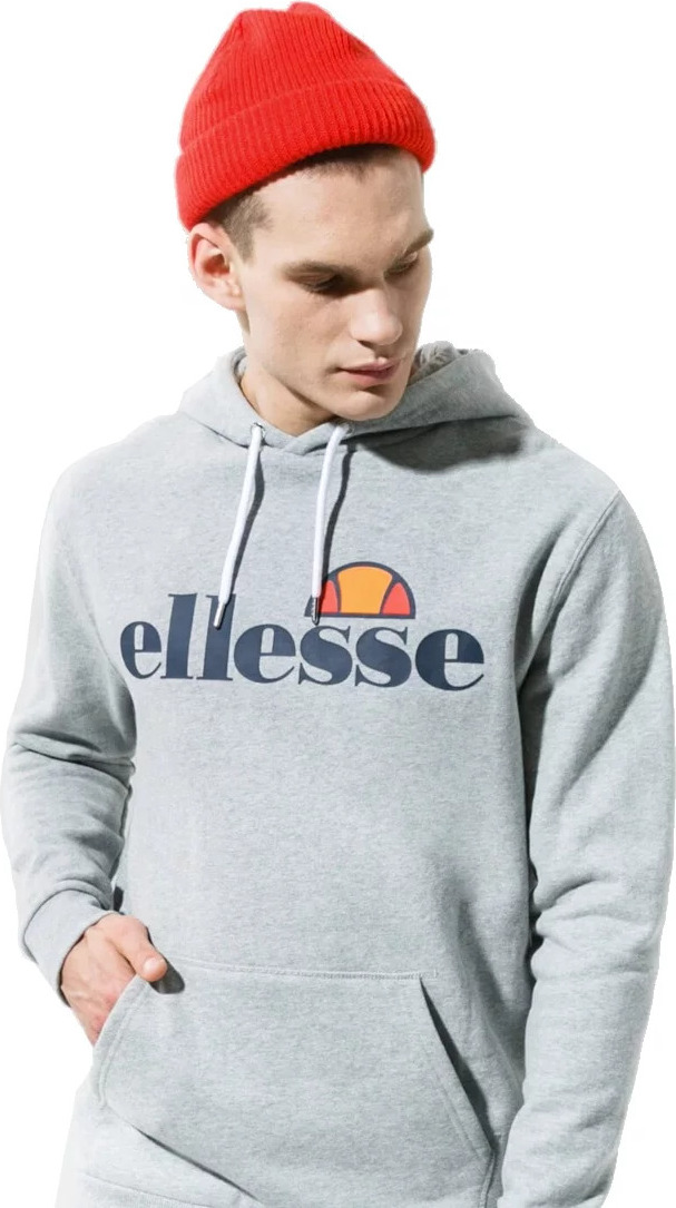 ŠEDÁ PÁNSKÁ MIKINA ELLESSE SL GOTTERO OH HOODY SHC07407-112 Velikost: M