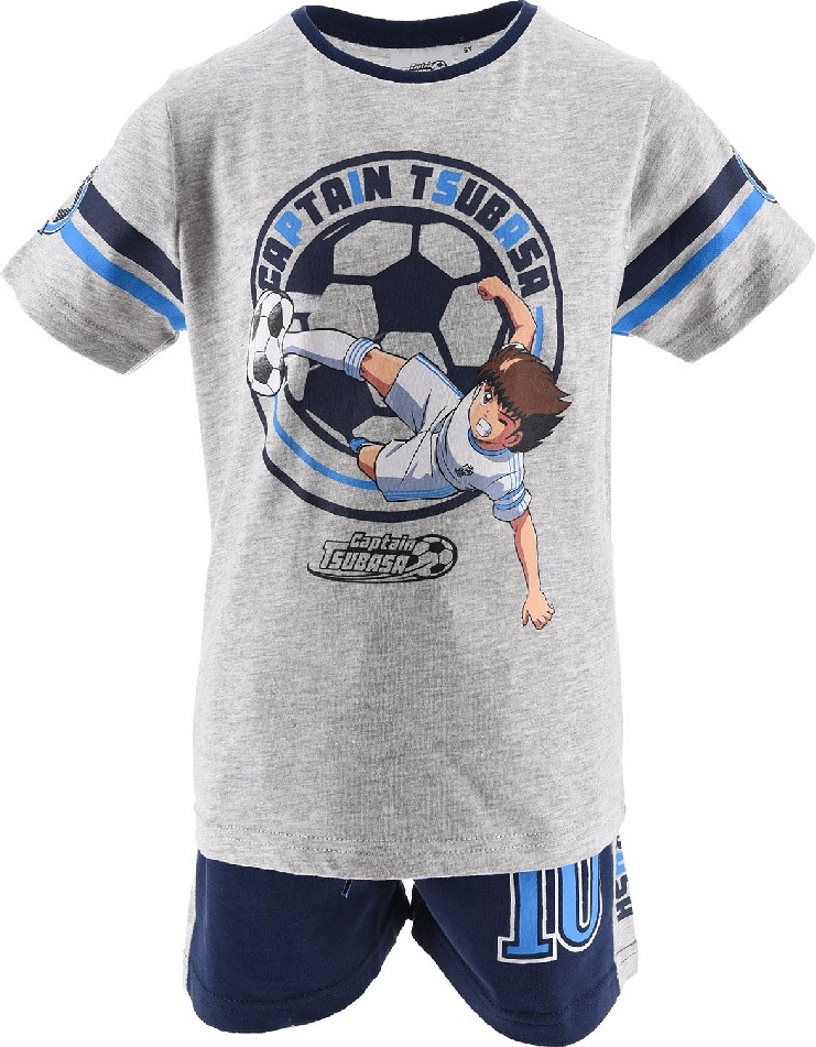Šedo-modrá chlapecká souprava Captain Tsubasa (Velikost 98)