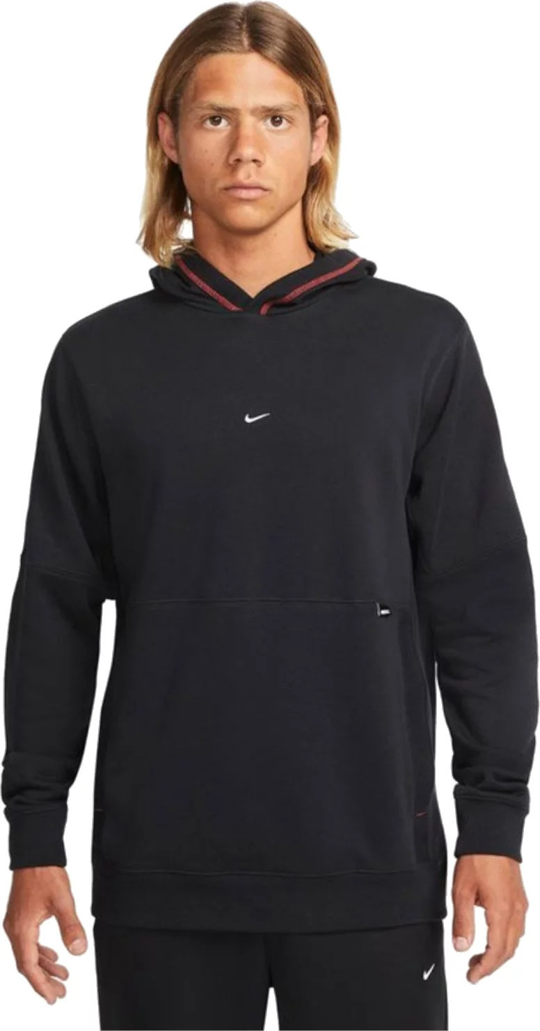 Černá pánská mikina Nike FC Fleece Hoodie (Velikost L)