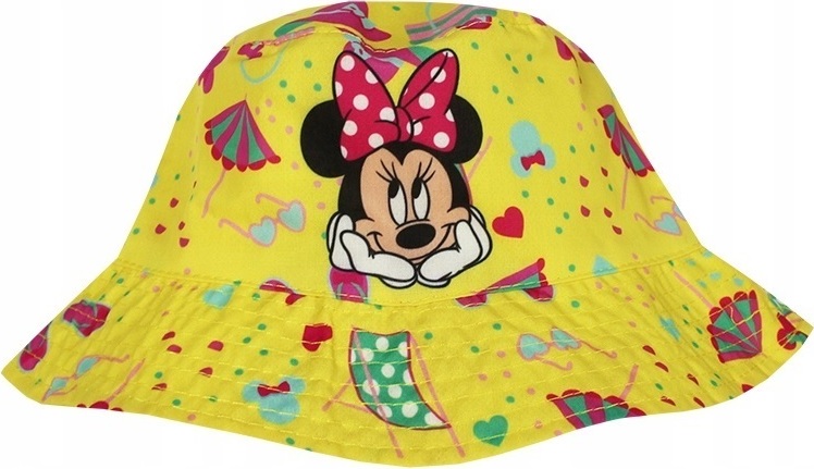 ŽLUTÝ DÍVČÍ KLOBOUK DISNEY MINNIE MOUSE Velikost: 50