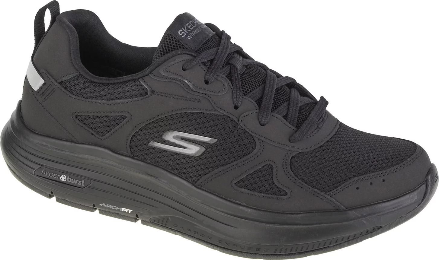 ČERNÉ PÁNSKÉ TENISKY SKECHERS GO WALK WORKOUT WALKER 216441-BBK Velikost: 41