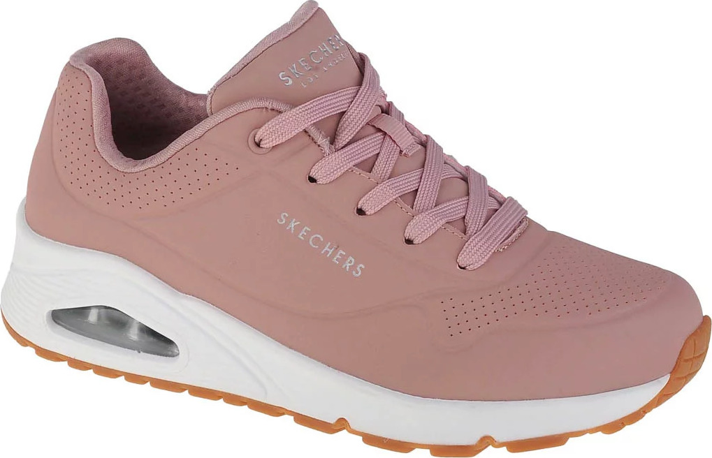 Růžové dámské tenisky Skechers Uno-Stand on Air (Velikost 36)
