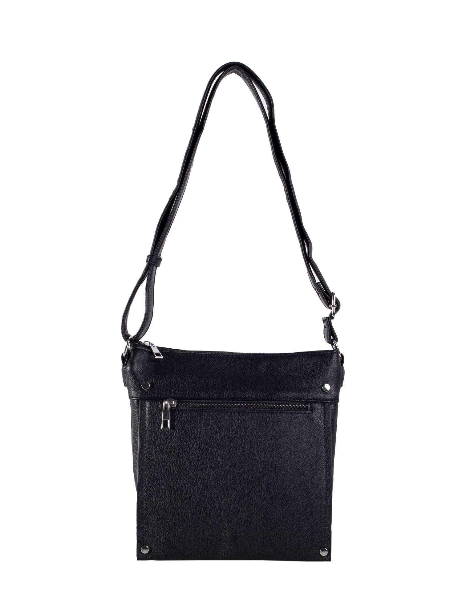 ČERNÁ HRANATÁ CROSSBODY -OW-TR-19412-1 Velikost: ONE SIZE