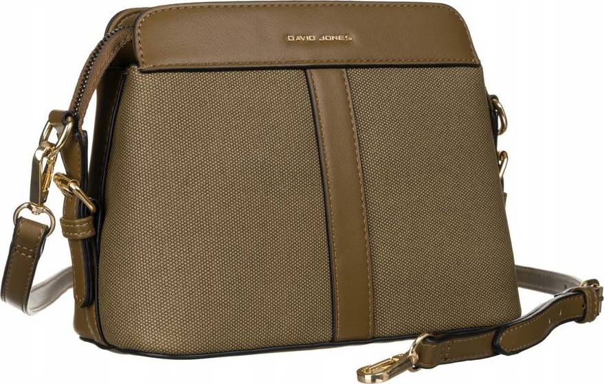 DAVID JONES KHAKI CROSSBODY KABELKA [DH] 6812-2 OLIVE GREEN Velikost: ONE SIZE