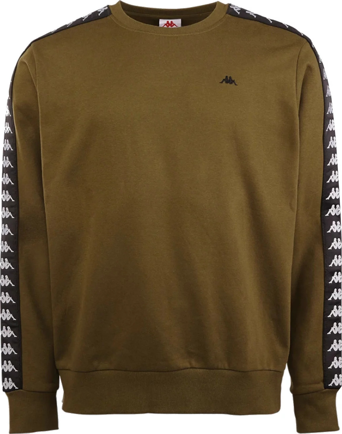 KHAKI PÁNSKÁ MIKINA KAPPA LASSE SWEATSHIRT 312008-18-0523 Velikost: L