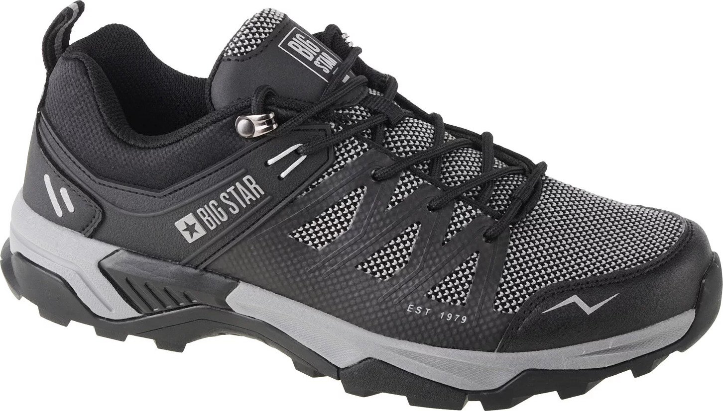 ŠEDÉ PÁNSKÉ BOTY BIG STAR TREKKING SHOES KK174105 Velikost: 44