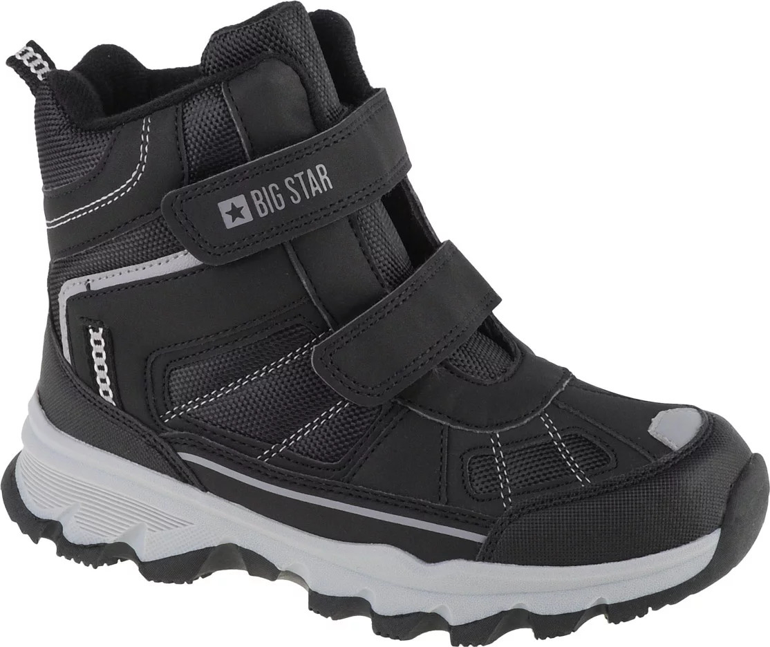 Černé dětské boty Big Star Trekking K Shoes (Velikost 28)