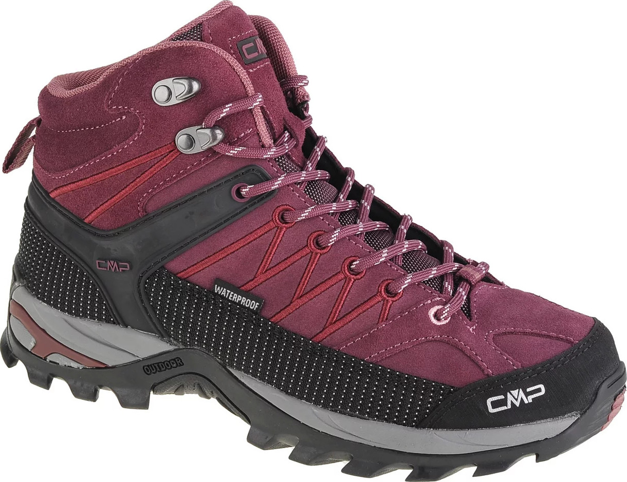 Fuchsiové dámské boty CMP Rigel Mid (Velikost 36)